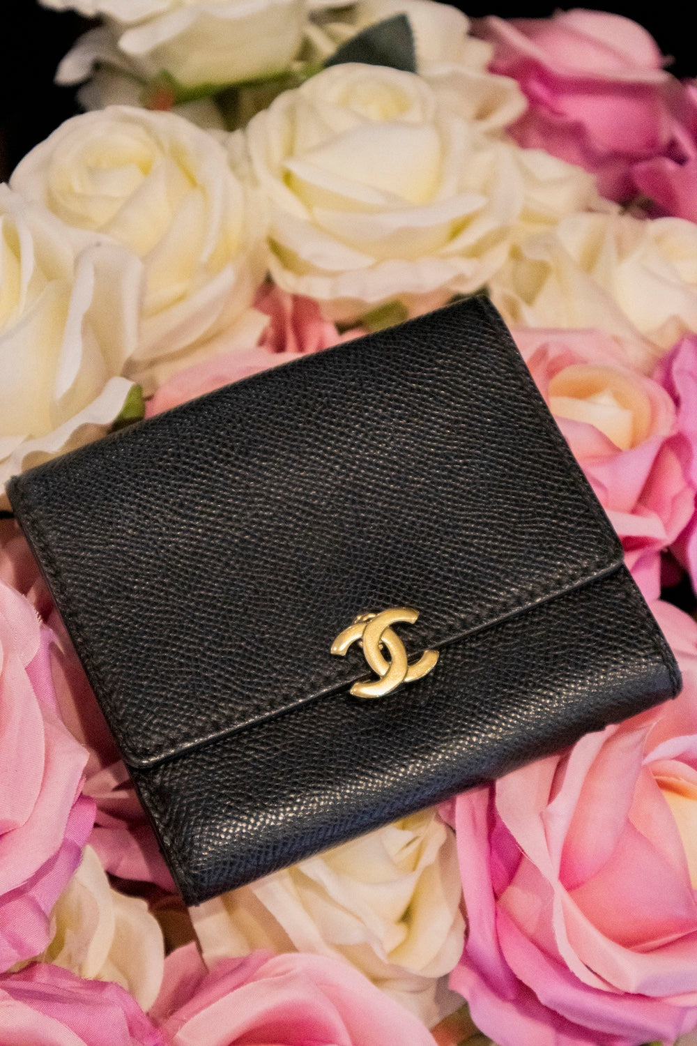 Chanel - Geldbörse in Schwarz