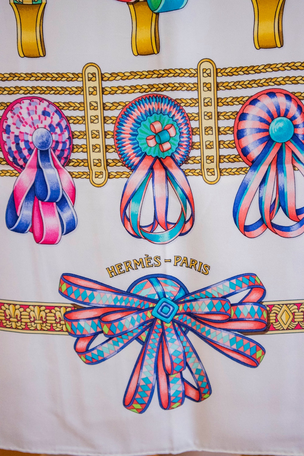 Hermès - Seidentuch "Les Rubans du Cheval"