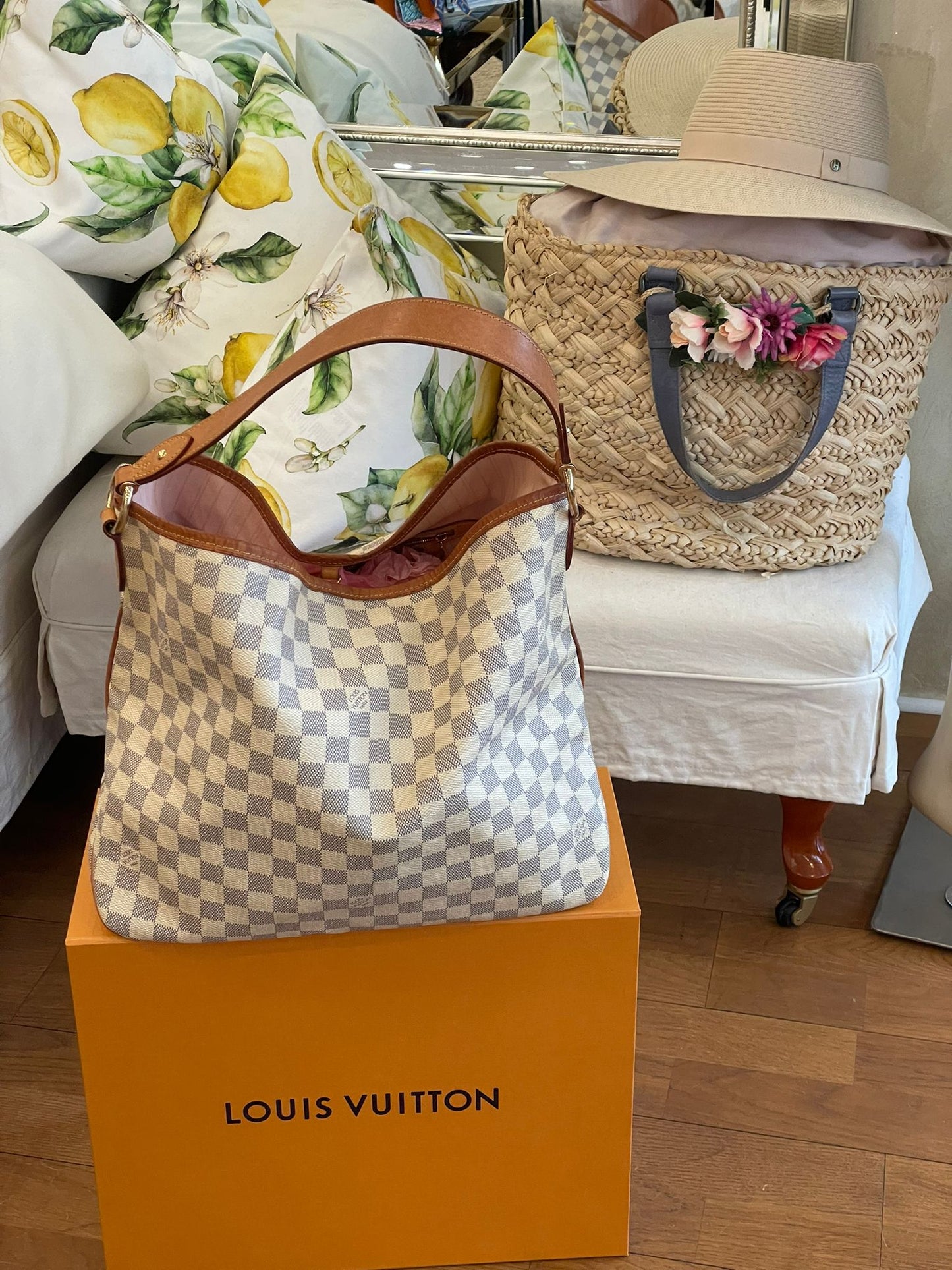 Louis Vuitton - Shoulder Bag Damier Azur