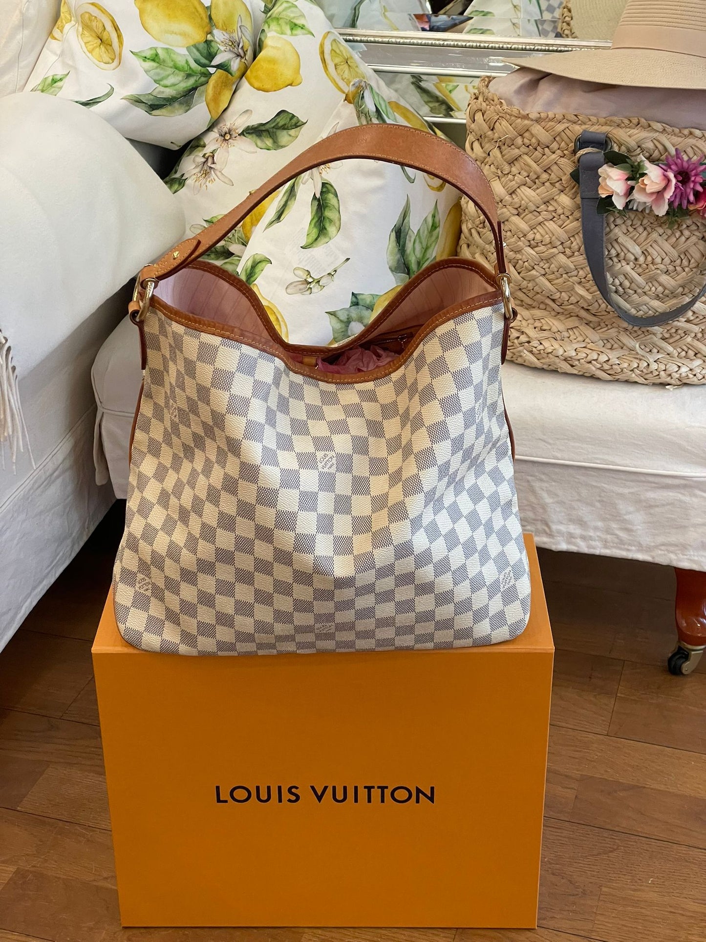 Louis Vuitton - Shoulder Bag Damier Azur