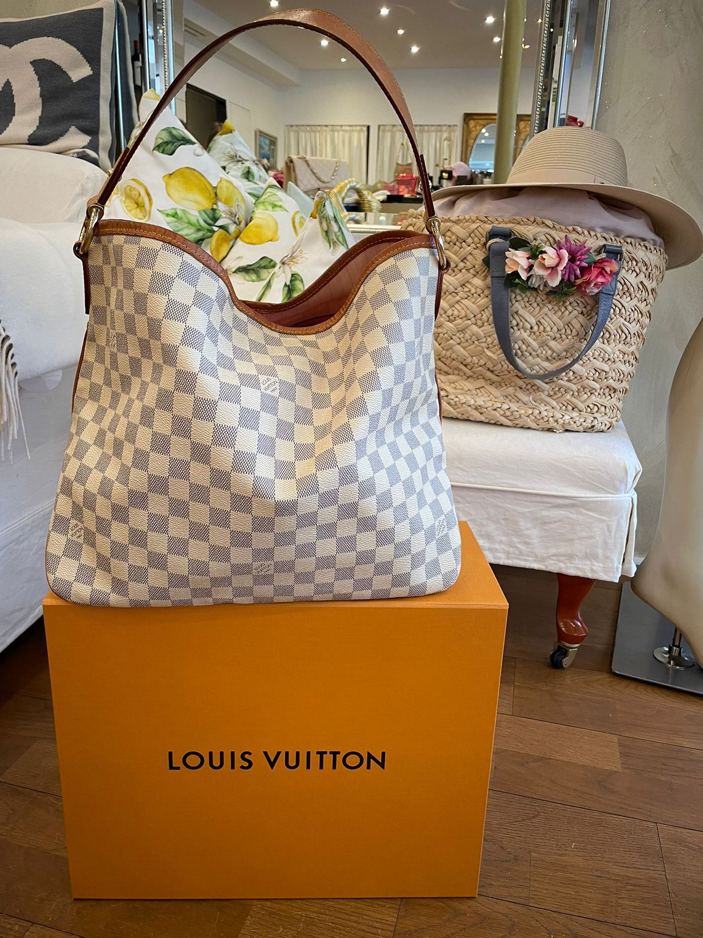 Louis Vuitton - Shoulder Bag Damier Azur