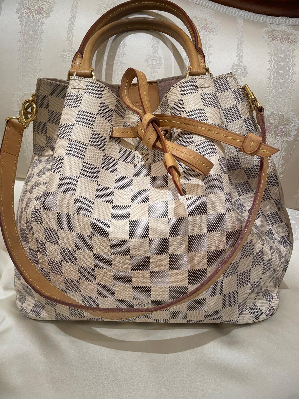 Louis Vuitton - Girolata Shopper Tasche Damier Azur