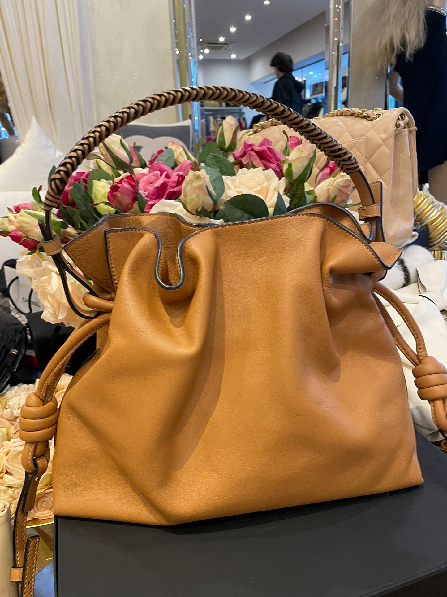 Loewe - Bag Flamenco Cognac