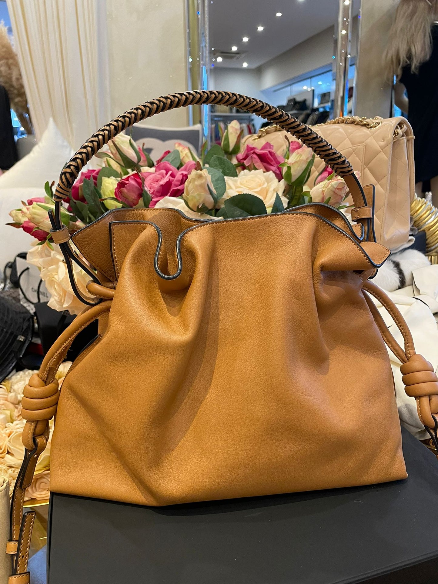 Loewe - Bag Flamenco Cognac