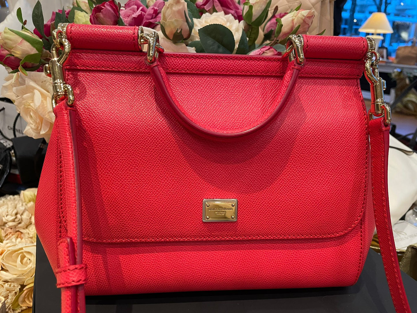 Dolce & Gabbana - Sicily Bag Small Koralle