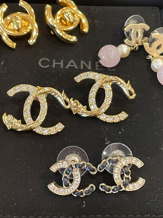 Chanel - CC Ohrringe