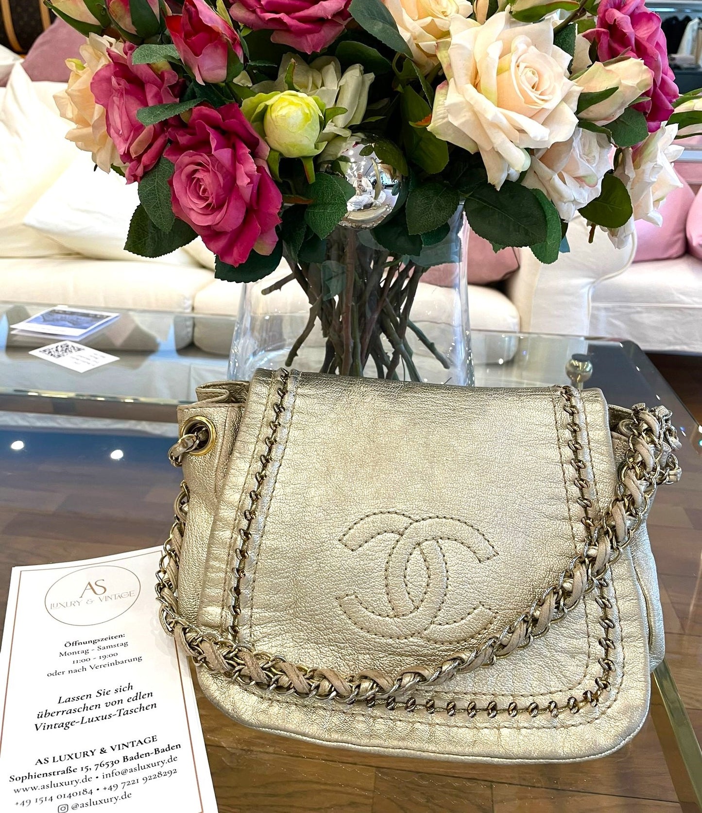 Chanel - Tasche Gold