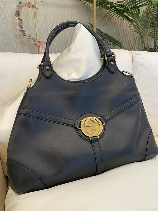 Gucci - Tasche Schwarz GHW