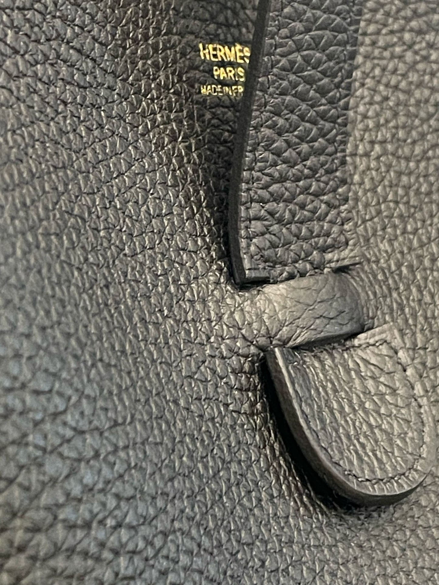 Hermès - Evelyne 33 Schwarz Taurillon Clemence Goldene Hardware