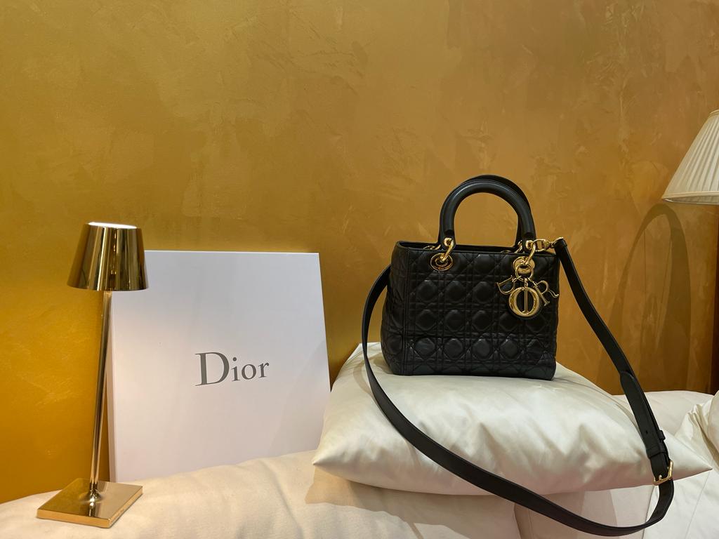 Dior - Lady Medium Size schwarz