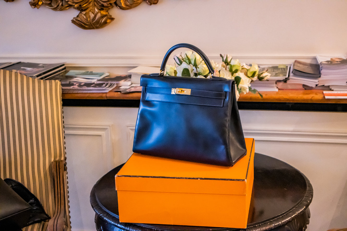 Hermès - Kelly Bag Blau